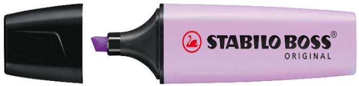 Caneta Lumicolor Stabilo Boss Lilas Pastel 70/155