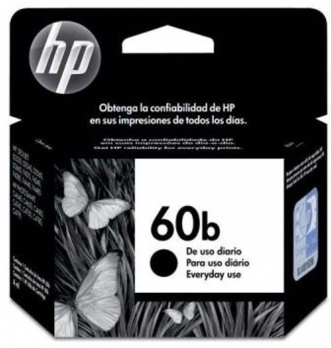 Cartucho Hp 60B Cc636Wb 640W 4,5Ml Preto