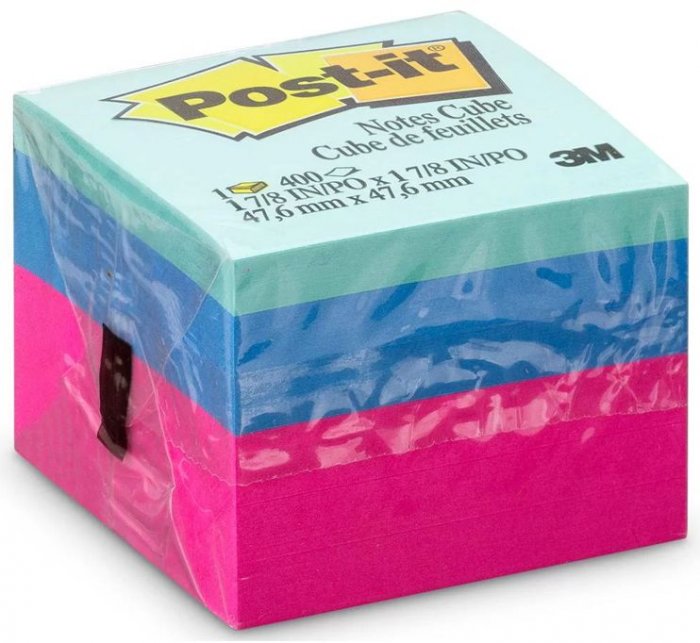 Cubo Post-It 3M Cubinho Ultra 400FLS  47,6X47,6