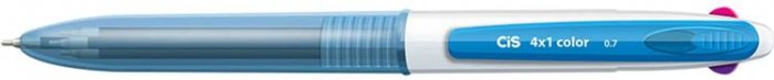 Caneta CIS 4 Cores 0.7 RS/LR/RX/AZ Color