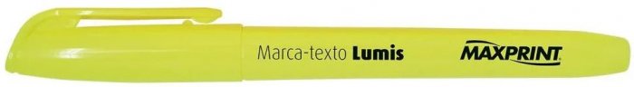 Caneta Lumicolor Maxprint Amarela Lumis