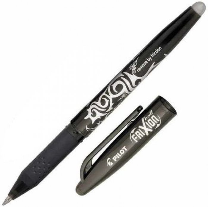 Caneta Pilot Frixion Ball  Preta 0.7 Apagavel