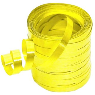 Fitilho Plastico 5Mmx50Mt Amarelo - Rolo