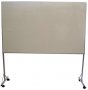 Quadro Branco Formica 3MM C/Cavalete e Rodinhas 090X120