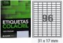 Etiqueta Ca4348/5188 C/96 31X17 Colacril 100Fls