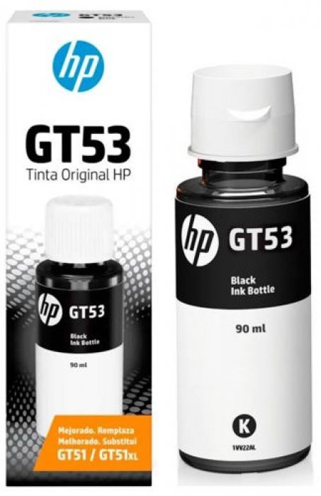 Cartucho HP GT53/GT51 Garrafa Preto 90ML
