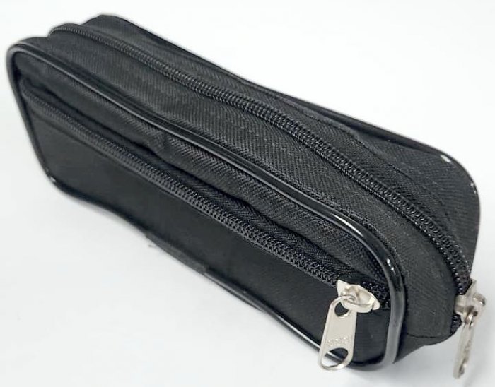 Penal Simples - 2 Zipers - Preto/Cores