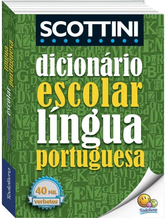 Dicionario Portugues Scottini 40000 Verbetes Todolivro