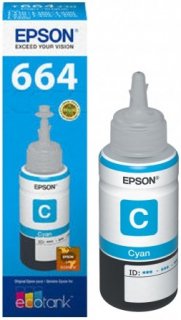 Cartucho Epson Ecotank Refil T6642 Ciano (Avulso) Original