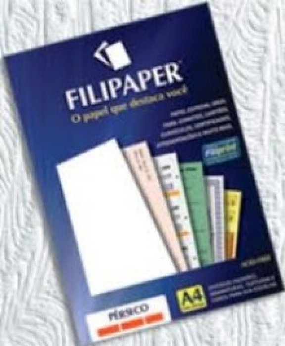 Papel A4 180GR. Persico Branco Usapel 50FLS