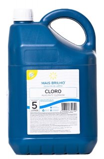 Cloro Hipoclorito 5% - 5 Litros - Mais Brilho