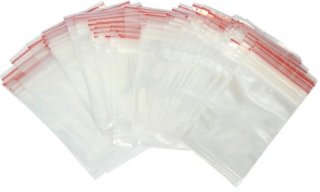 Saco Plastico Aba Adesiva Pp 25X40+5X0.05 Transp. Kilo