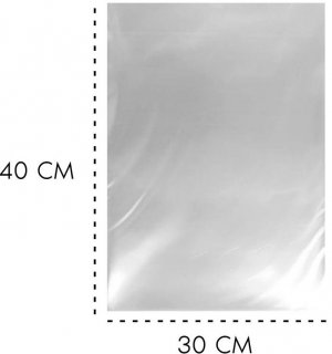 Saco Plastico Pp N09 30X40Cm Pct/50 Vabene