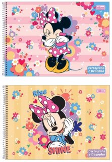 Caderno Desenho CD 80F Minnie Tilibra