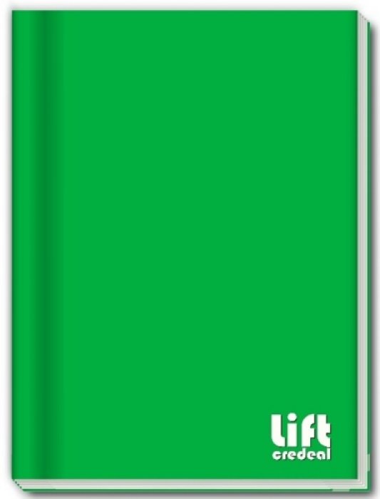 Caderno CD 40 FLS Cost Peq 1/4 Verde Pepper Tilibra