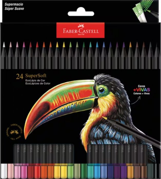 Lapis Cor Faber 210724  24 Cores  Supersoft