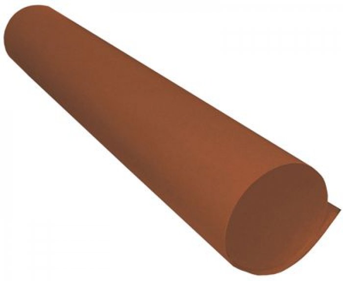 Cartolina Dupla Face Lisa Marrom 48X66 VMP