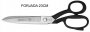 Tesoura Mundial 490-9Np Alfaiate Aco Forjado 23Cm Cabo Preto