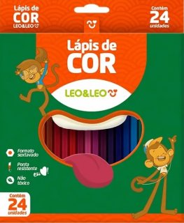 Lapis Cor Leoleo Flex 24 Cores  4449 Leonora