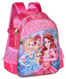 Mochila Infantil Clio Princesas Magicas Rosa Pr24518J