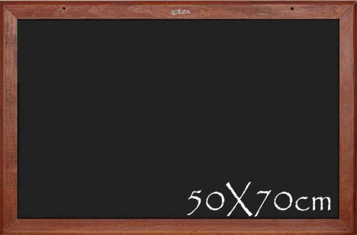 Quadro Preto/Giz 50X70 Madeira/Escolar  Souza   2103