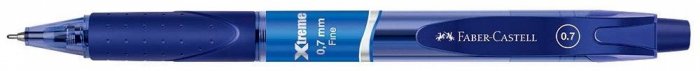Caneta Faber Xtreme Retratil Esferografica 1.0 Azul Xtrt10/AZ