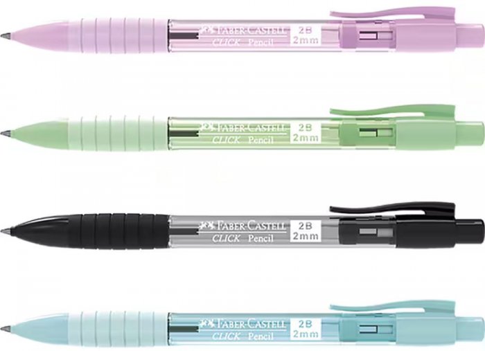 Lapiseira 2.0 - Faber - Click Pencil  Lp20Cpmix