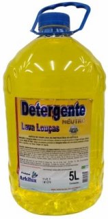 Detergente **lava Loucas** Neutro 5L - +Limpo