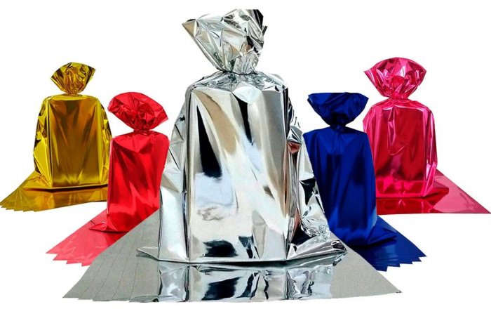 Pacote Presente Saco Folha Sortidos ou/PT/Pi/AZ 25X35 Gala 4362