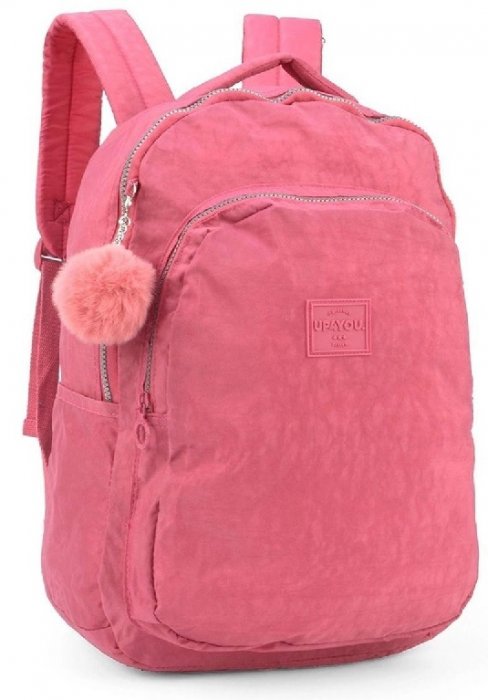 Mochila UP4YOU Crinkle Cereja - Luxcel