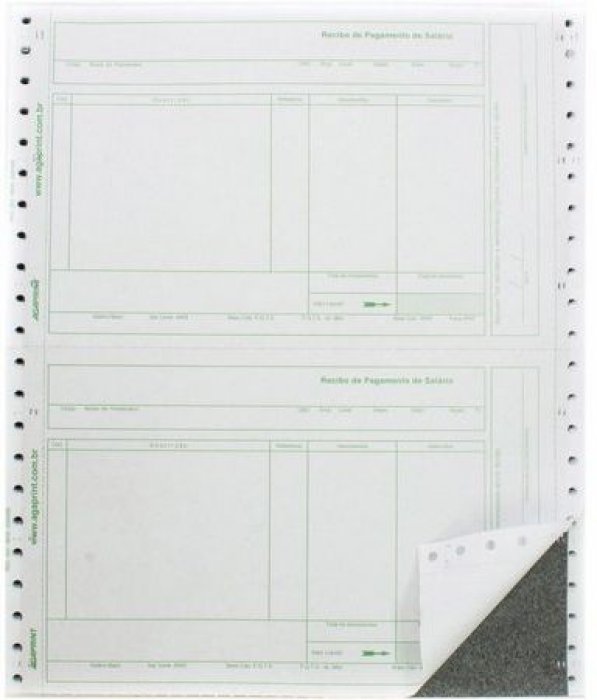 Formulario Lab/2 Pagamento - CX/3000 Jandaia Fundo Branco