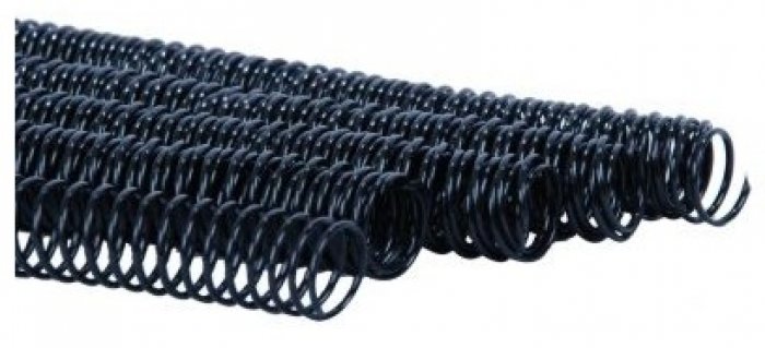 Espiral 20MM PCT/80 - P/120FLS - Preto