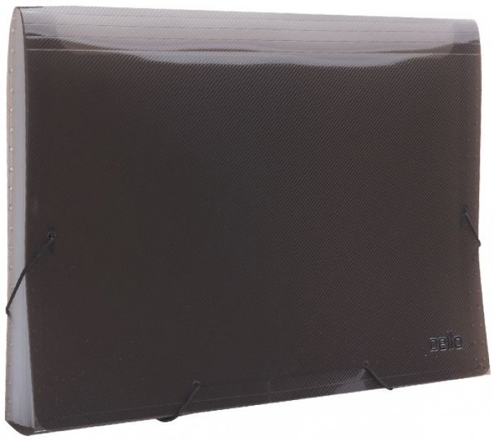 Pasta Sanfona PP  A4 *12 Div*  1027CR  * Incolor  ACP