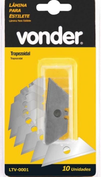 Lamina Trapezoidal Vonder - Ctl/10 Laminas 18,8MM