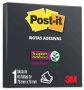 Post-It **3M 654** Preto 60Fls 76X76