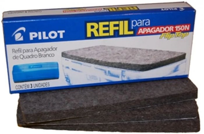 Refil Apagador Quadro Branco 150N  Pilot  CX/3