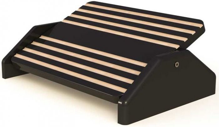 Suporte Apoio Pes 9514 MDF Preto Stalo