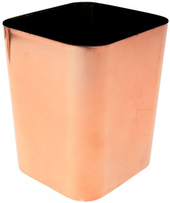 Porta Canetas Dello 3029.Rg Objetos Rose Gold Metalizado
