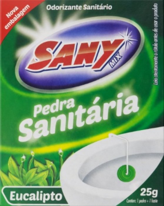 Pedra Sanitaria Sany/Suave 25GR Eucalipto Caixinha