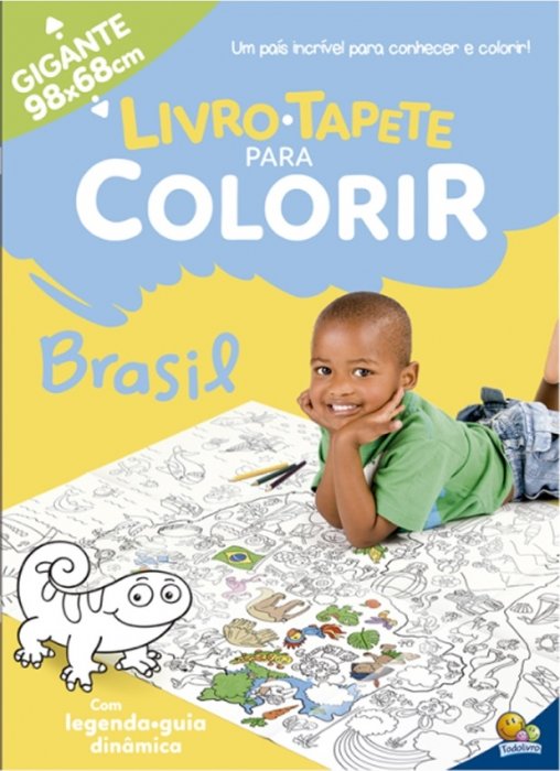 Livro Tapete para Colorir - Brasil 1157698