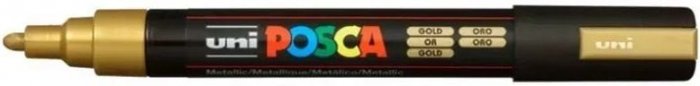 Caneta Posca PC-5M Dourado 1.8-2.5MM Uniball