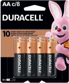 Pilha Duracell  Aa/08** Blister C/8  Mn1500B8  Alkalina