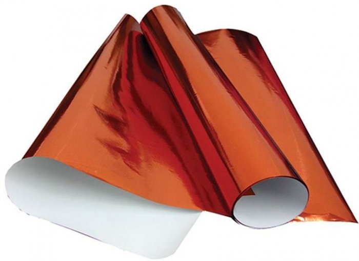 Papel Laminado Vermelho 48X60