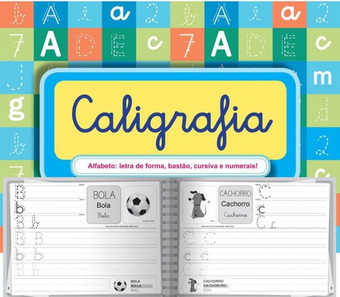 Livro Pedagogico Caligrafia Culturama 48PAG 27X20