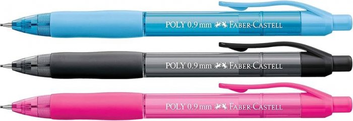 Lapiseira 0.9 - Faber - Poly - LP09POLY