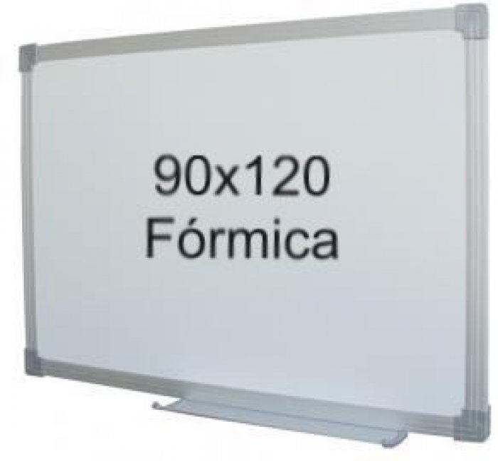 Quadro Branco Formica 3MM 90X120 Mold Aluminio