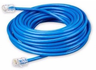 Cabo Rede Patch Cord CAT5E 20,0MT Azul RJ45 Utp