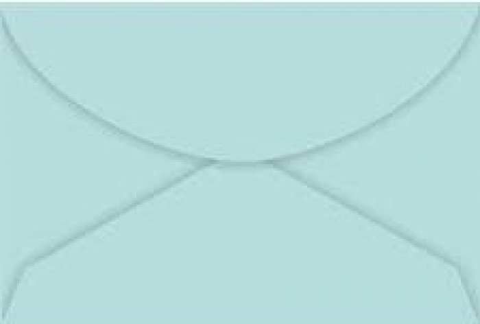 Envelope Visita Azul Claro 72X108