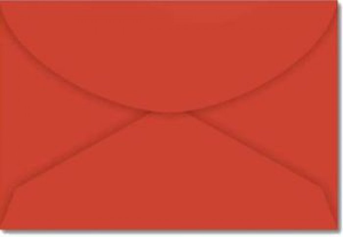 Envelope Visita Vermelho 72X108