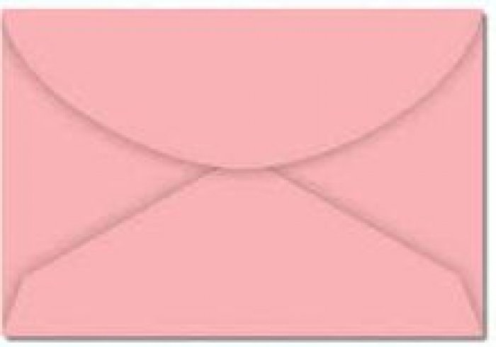 Envelope Visita Rosa Claro 72X108